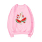This Is Not A Watermelon Sweatshirts Funny Watermelon Women