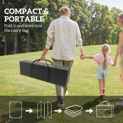 Outdoor Rug, Waterproof Plastic Straw With Carry Bag