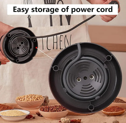 Portable Stainless Steel Personal Blender for Home Hotel Classic Design Electric Vanilla Spice Machine Reusable Herb Spice Tools