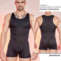 Striped Jumpsuit Lightweight Breathable Men