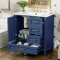 30 Bathroom Vanity , Modern Bathroom Cabinet With Sink Combo Set.